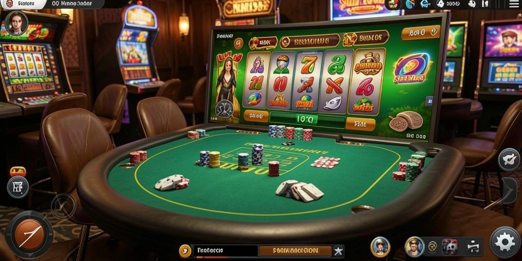 Screenshot level menarik dalam game 77WIN.