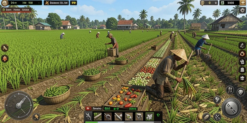 Tangkapan layar memperlihatkan grafik yang memukau di level terbaru.