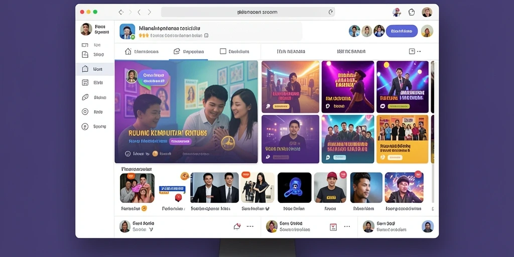 Gambar menampilkan interaksi antara pemain dalam mode multiplayer.
