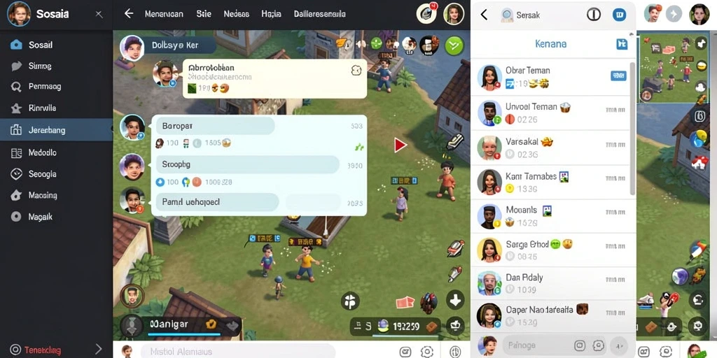 Mode multiplayer yang seru untuk bermain bersama teman.
