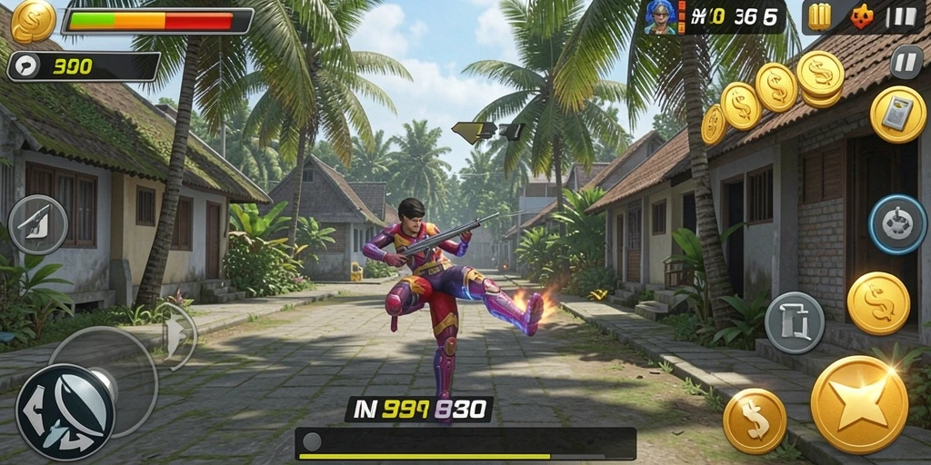Salah satu level menantang dalam game HOKIVIP.