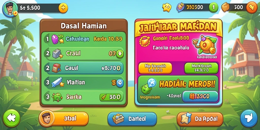 Pengalaman multiplayer yang mendebarkan bersama teman.