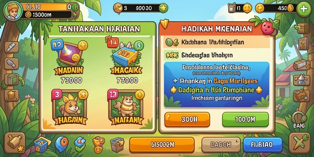 Tangkapan layar menunjukkan mode multiplayer yang seru.