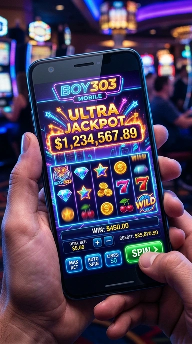 boy303 — menu pengaturan